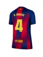 Billige Barcelona Ronald Araujo #4 Hjemmedrakt Dame 2025-26 Kortermet